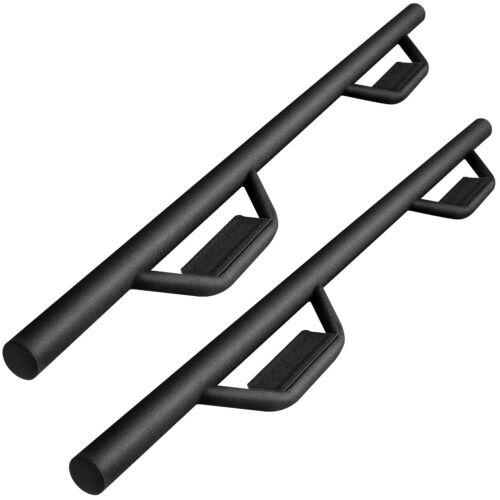 2005-2023 Toyota Tacoma Crew Cab (Double Cab) Side Steps Running Boards Step Bars Textured